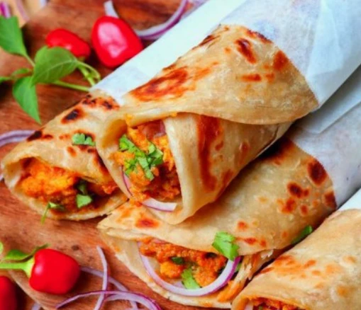 DBL EGG DBL PANEER ROLL
